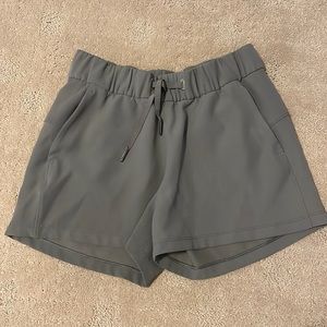 Lululemon Olive Green Shorts w/ Pockets